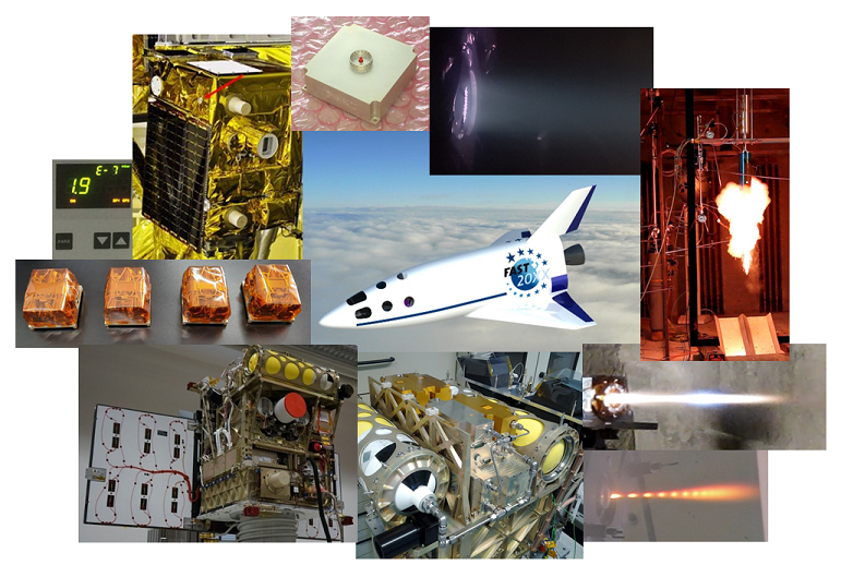 Product overview showcasing various propulsion systems